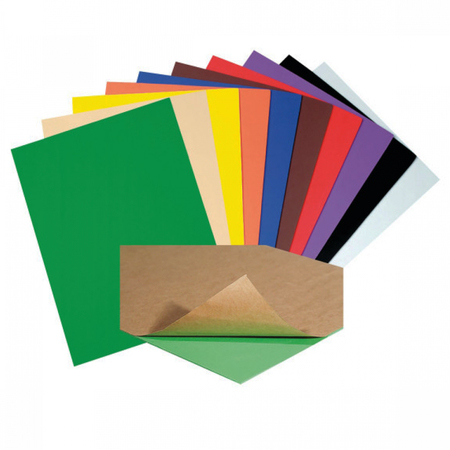 CREATIVITY STREET WonderFoam® Peel And Stick Sheets, Assorted, 9" x 12", PK20 PAC4309